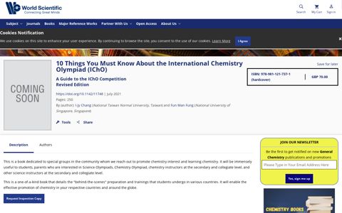 10 Things You Must Know About the International Chemistry ...