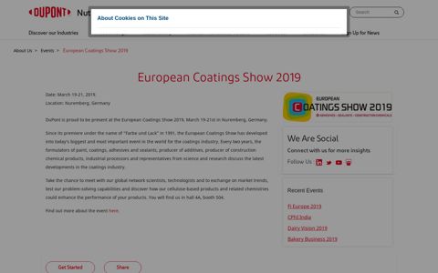 European Coatings Show 2019