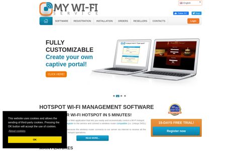 Hotspot WI-Fi management Software