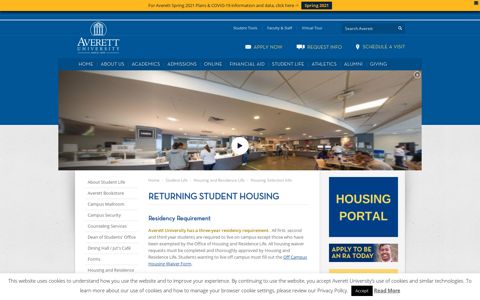 Housing Selection Info - Averett University
