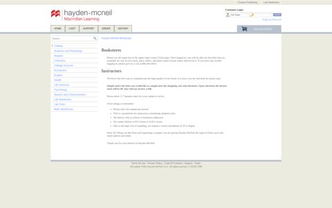 Hayden-McNeil Wholesale