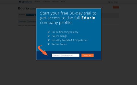 Edurio Jobs - CB Insights