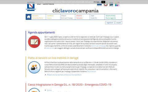 Cliclavoro Campania