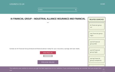 iA Financial Group - Industrial Alliance Insurance and ...