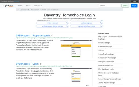 Daventry Homechoice Login - LoginFacts