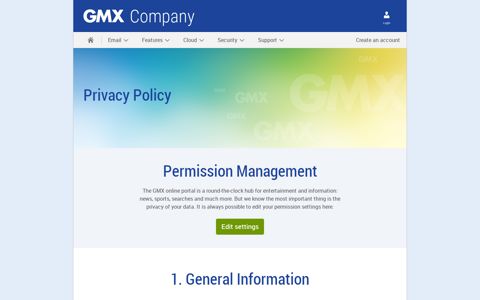 Our Privacy Policy | GMX - GMX.com