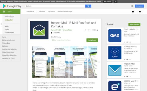 freenet Mail - E-Mail Postfach und Kontakte – Apps bei Google ...