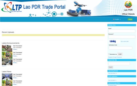 Lao Trade Portal