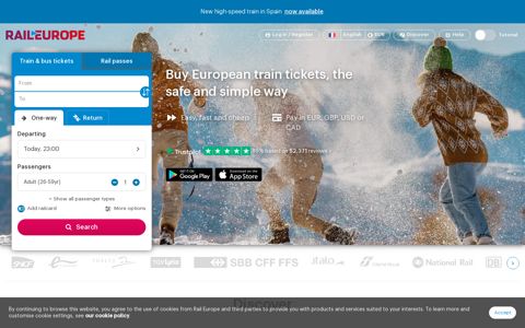 Rail Europe: Europe by train and bus made easy