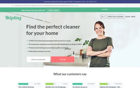 Find the best cleaners in your city | Helpling
