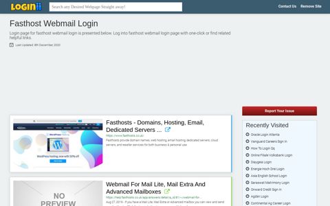 Fasthost Webmail Login - Loginii.com