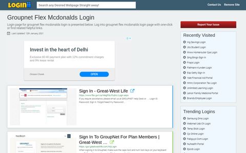 Groupnet Flex Mcdonalds Login - Loginii.com