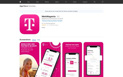 ‎MeinMagenta im App Store