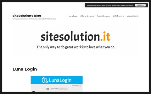 Luna Login - SiteSolution's Blog