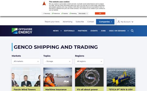 Genco Shipping and Trading - Offshore Energy