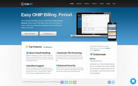 CabMD: Simple and Easy OHIP Billing Software