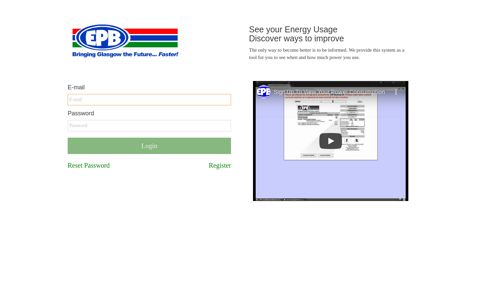 Glasgow EPB Infotricity™ Portal