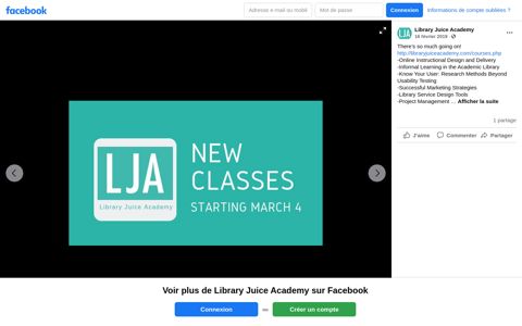 Library Juice Academy - Facebook