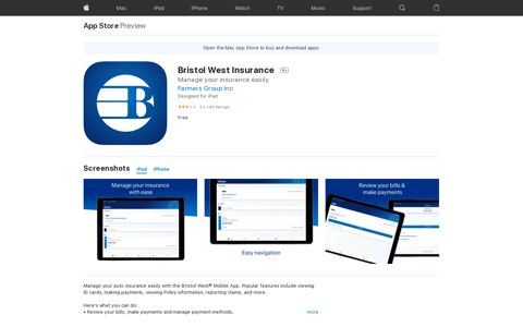 ‎Bristol West Insurance on the App Store