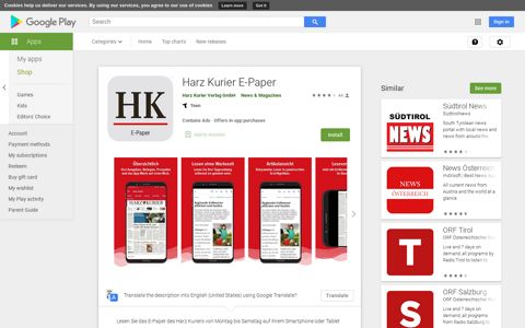 Harz Kurier E-Paper - Apps on Google Play