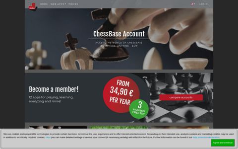 ChessBase Account: Chess playing and training online