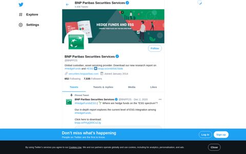BNP Paribas Securities Services (@BNPP2S) | Twitter
