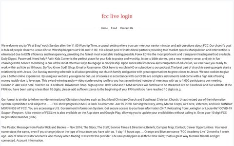 fcc live login - ADORO Networks