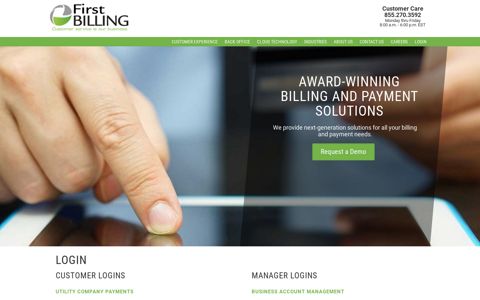 Login - First Billing Services