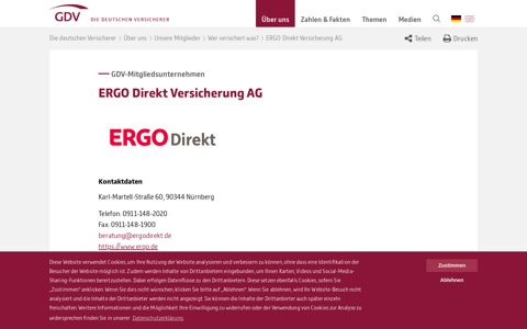 ERGO Direkt Versicherung AG - GdV