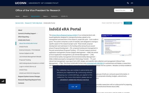 InfoEd eRA Portal | Office of the Vice President for Research
