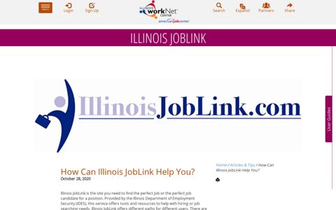 Job Openings & Recruiting Illinois JobLink - Illinois workNet