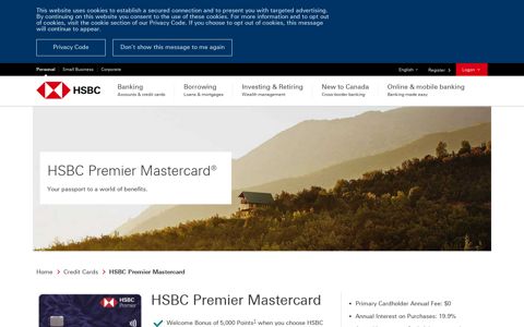 Premier Mastercard | HSBC Canada