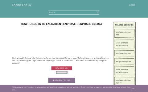 How to log in to Enlighten | Enphase - Enphase Energy ...