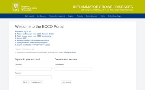 ECCO Portal