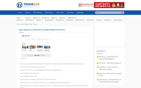 Export-japan.com - B2B Portal for Japanese Products and ...