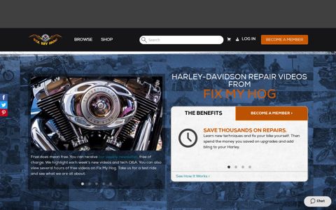Fix My Hog - Harley Davidson Repair Videos