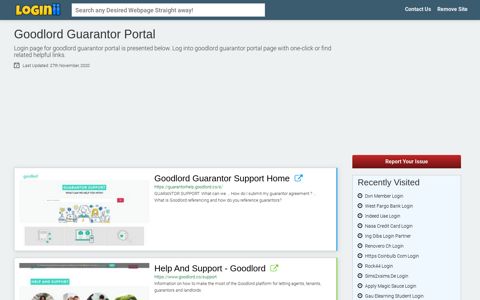 Goodlord Guarantor Portal - Loginii.com