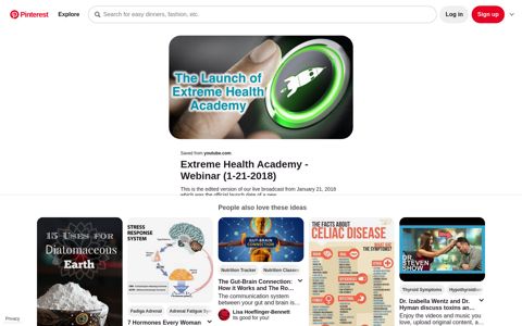 Extreme Health Academy - Webinar (1-21-2018) - Pinterest