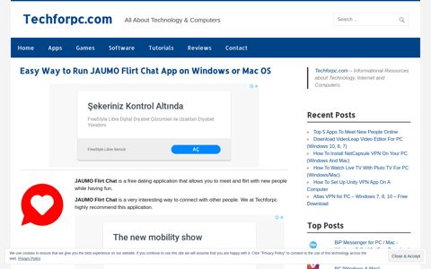 Easy Way to Run JAUMO Flirt Chat App on Windows or Mac OS