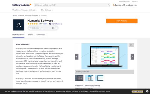Humanity Software - 2021 Reviews, Pricing & Demo