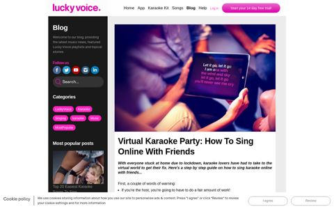 Virtual Karaoke Party: How To Sing Online With Friends with ...