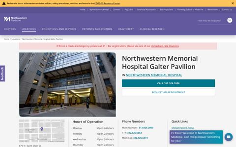 Galter Pavilion | Chicago, IL | Northwestern Medicine