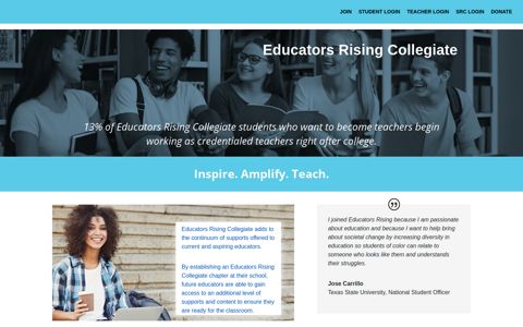 College Students - Educators Rising