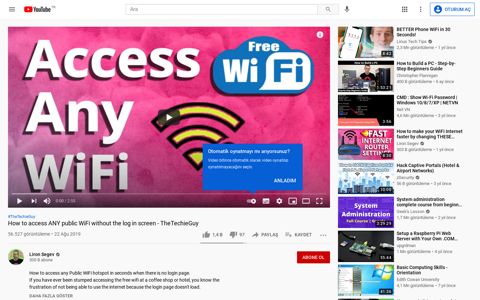 How to access ANY public WiFi without the log in ... - YouTube