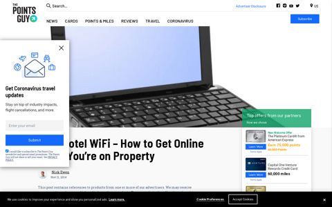 Free Hotel WiFi – How to Get Online While You're on Property ...