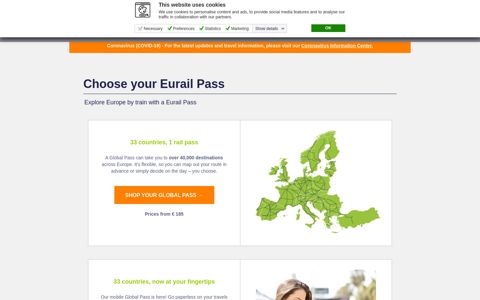 Popular Rail Passes in Europe | Eurail.com - Eurail Passes