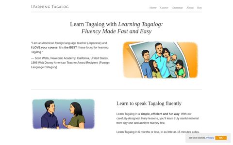 Learn Tagalog online the fast and easy way