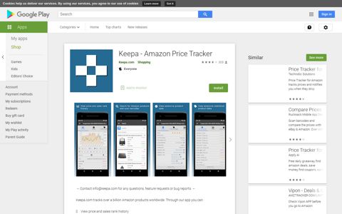 Keepa - Amazon Price Tracker - Apps on Google Play