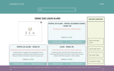 senac ead login aluno - General Information about Login