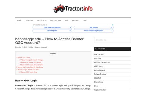 banner.ggc.edu – How to Access Banner GGC Account?